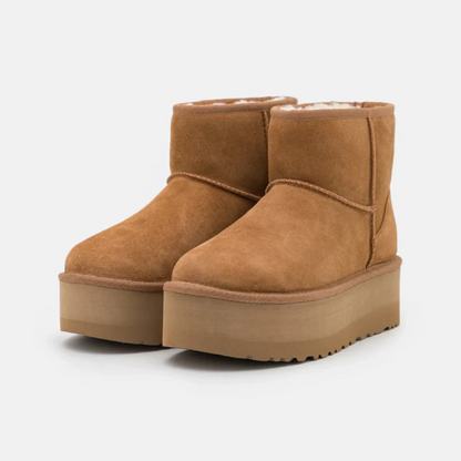 Classic Mini Platform Boot | Chestnut